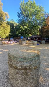 Rundballen ohne Auflage